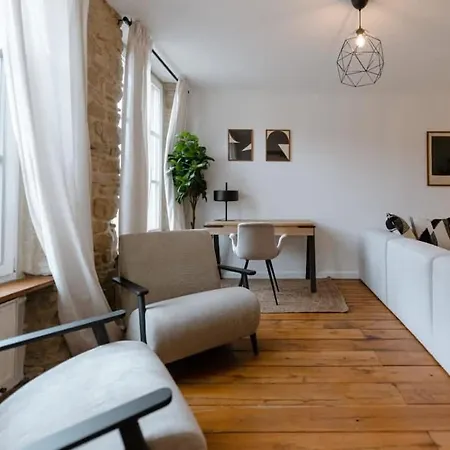 Stockholm Design In Historic District Apartment Luxembourg
